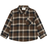 THE NEW Siblings Navy Blazer Check Tnstyaki L_S Flannel Shirt