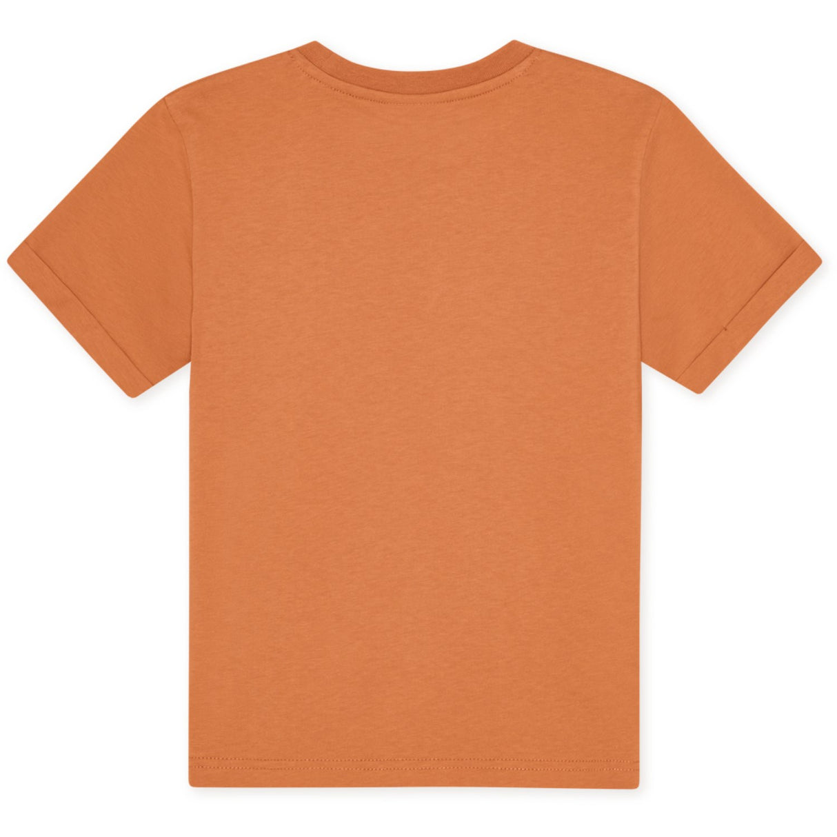 Les Deux Kids Raw Sienna Orange Core Contrast T-Shirt KIDS