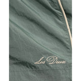 Les Deux Kids Tea Green Shiny Crisp Track Shorts KIDS