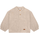 Hust & Claire Beige Melange Sigurt Fine Knit