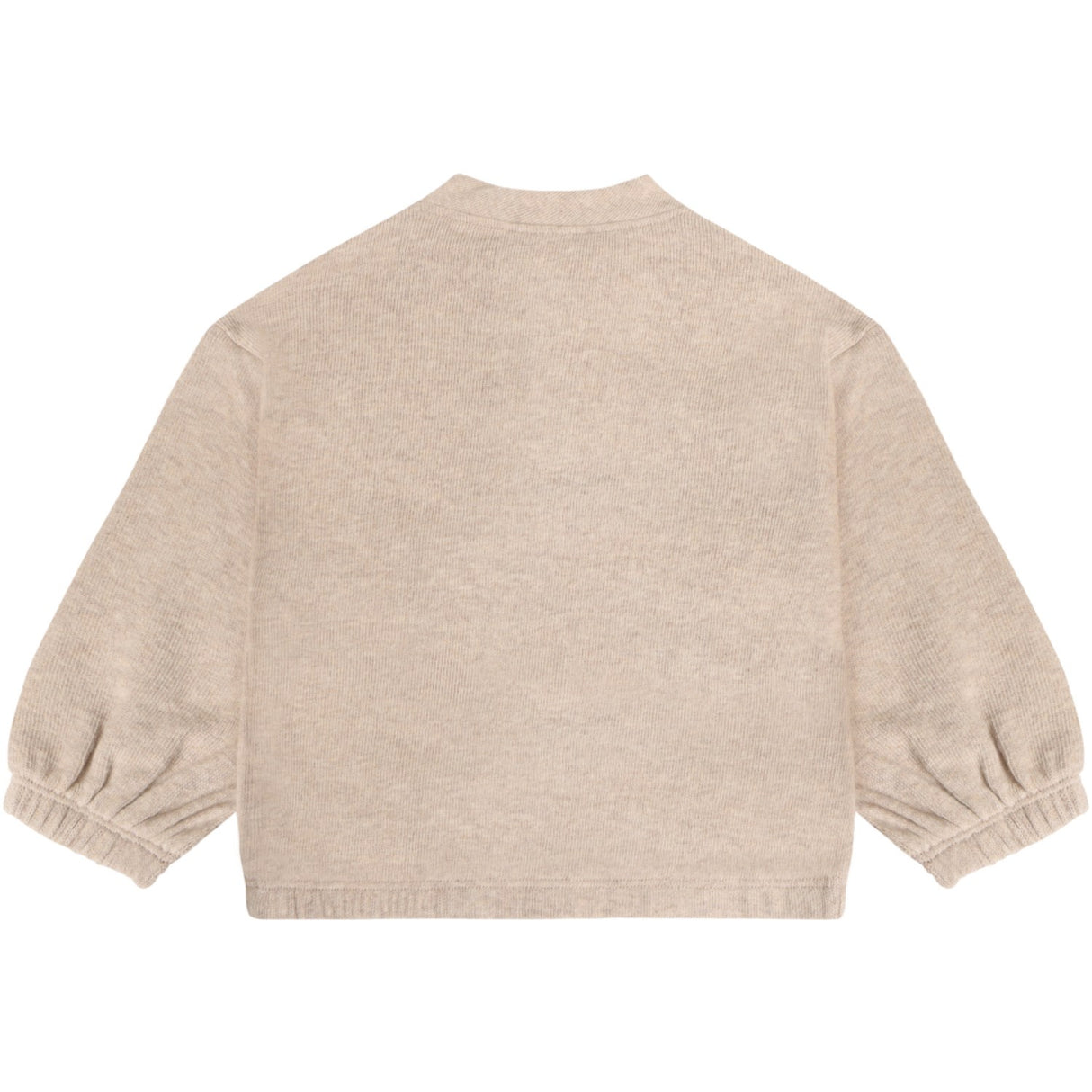 Hust & Claire Beige Melange Sigurt Fine Knit