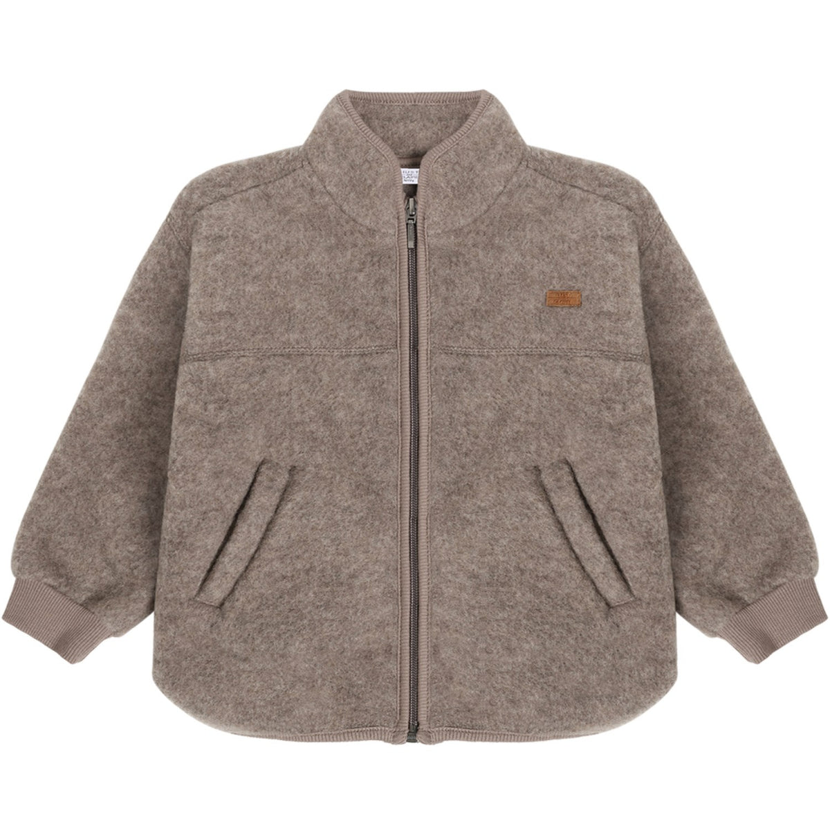 Hust & Claire Deer Melange Emi Zip Jacket Wool