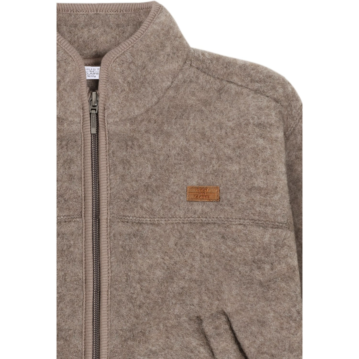 Hust & Claire Deer Melange Emi Zip Jacket Wool