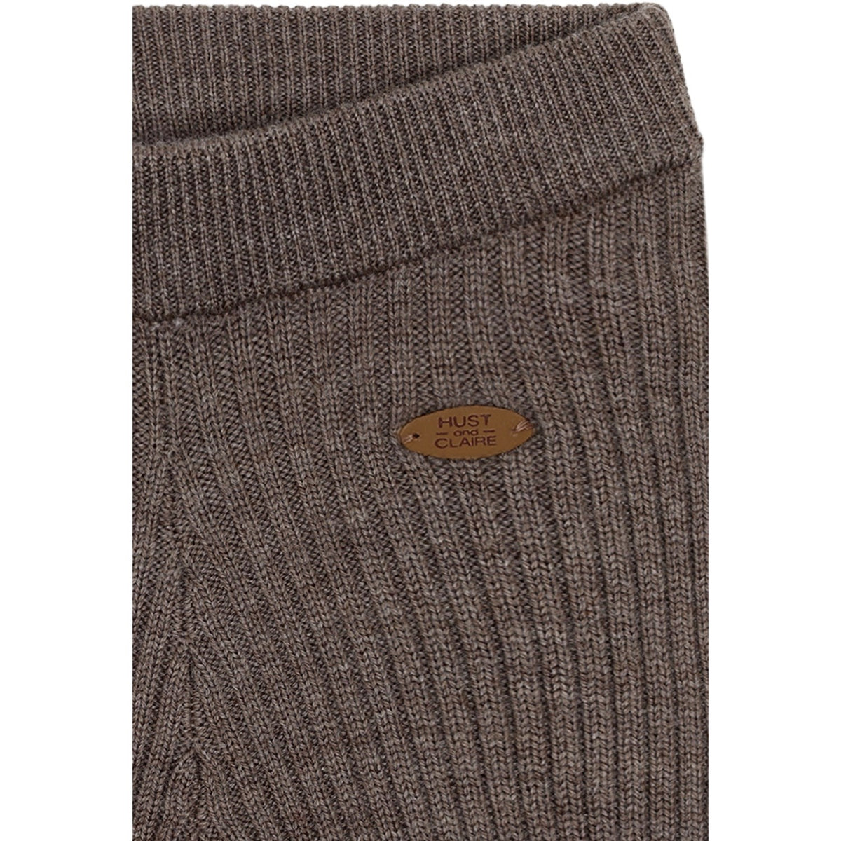Hust & Claire Deer Melange Lui Wool Rib