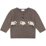 Hust & Claire Deer Melange Pil Wool Sheep
