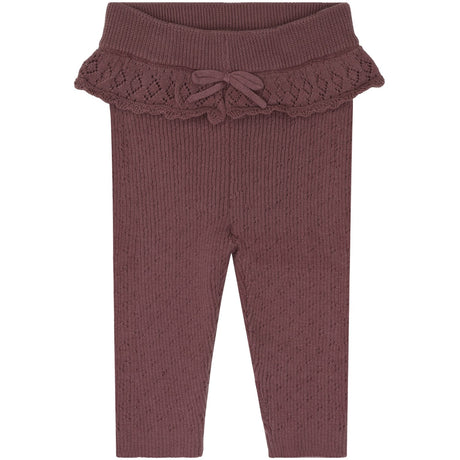Hust & Claire Plum Lisa Knit Rib
