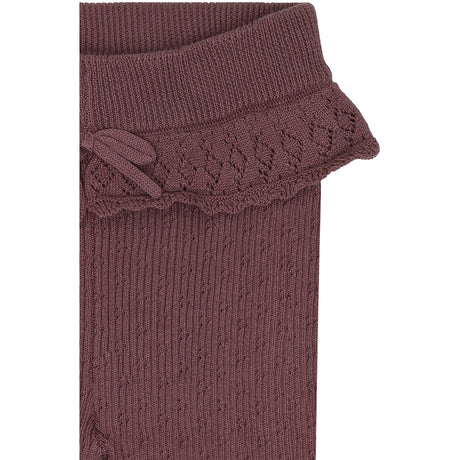 Hust & Claire Plum Lisa Knit Rib
