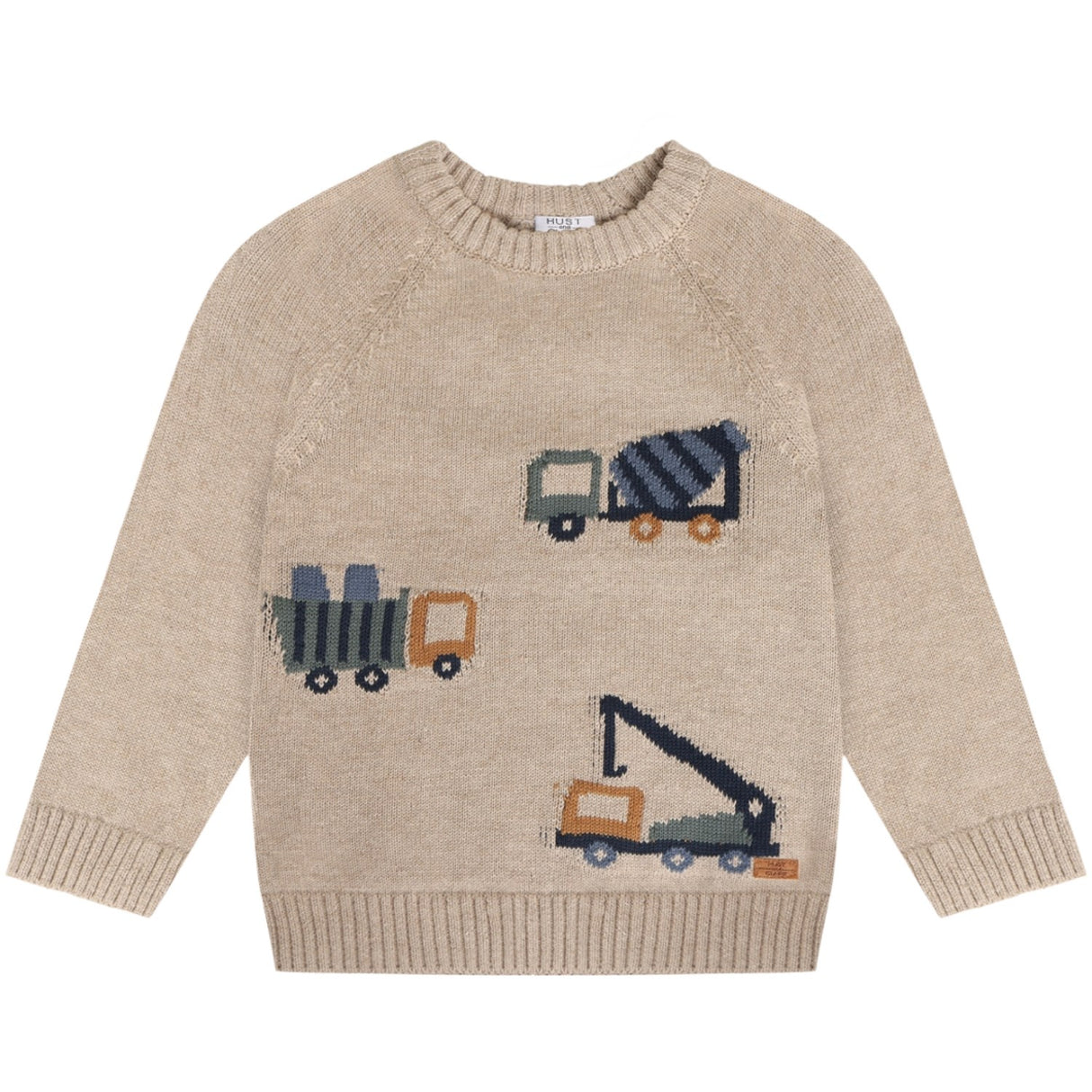 Hust & Claire Beige Melange Pelle Trucks