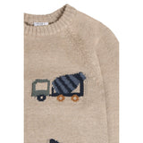 Hust & Claire Beige Melange Pelle Trucks