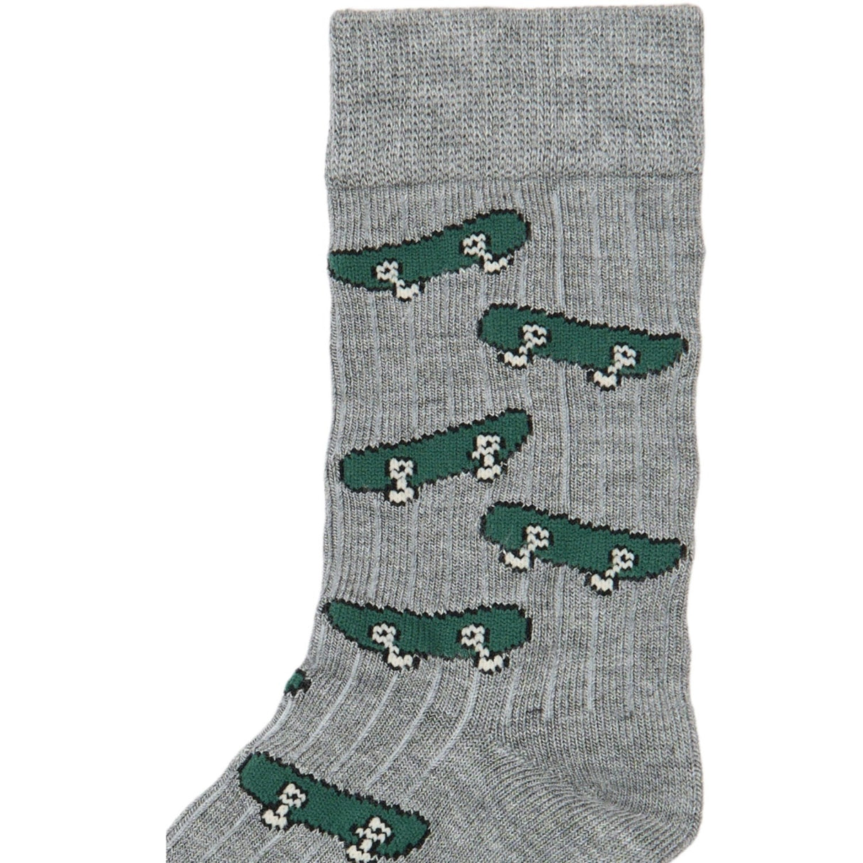 minipop® Light Grey Melange Mats Bamboo Sock