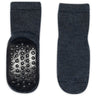 Gobabygo Dark Denim Melange Wool Socks Anti-Slip