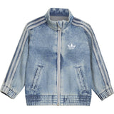 adidas Originals Worn Blue Denim Firebird Den Tt Jacket