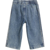adidas Originals Worn Blue Denim Firebird Den Tp Pants