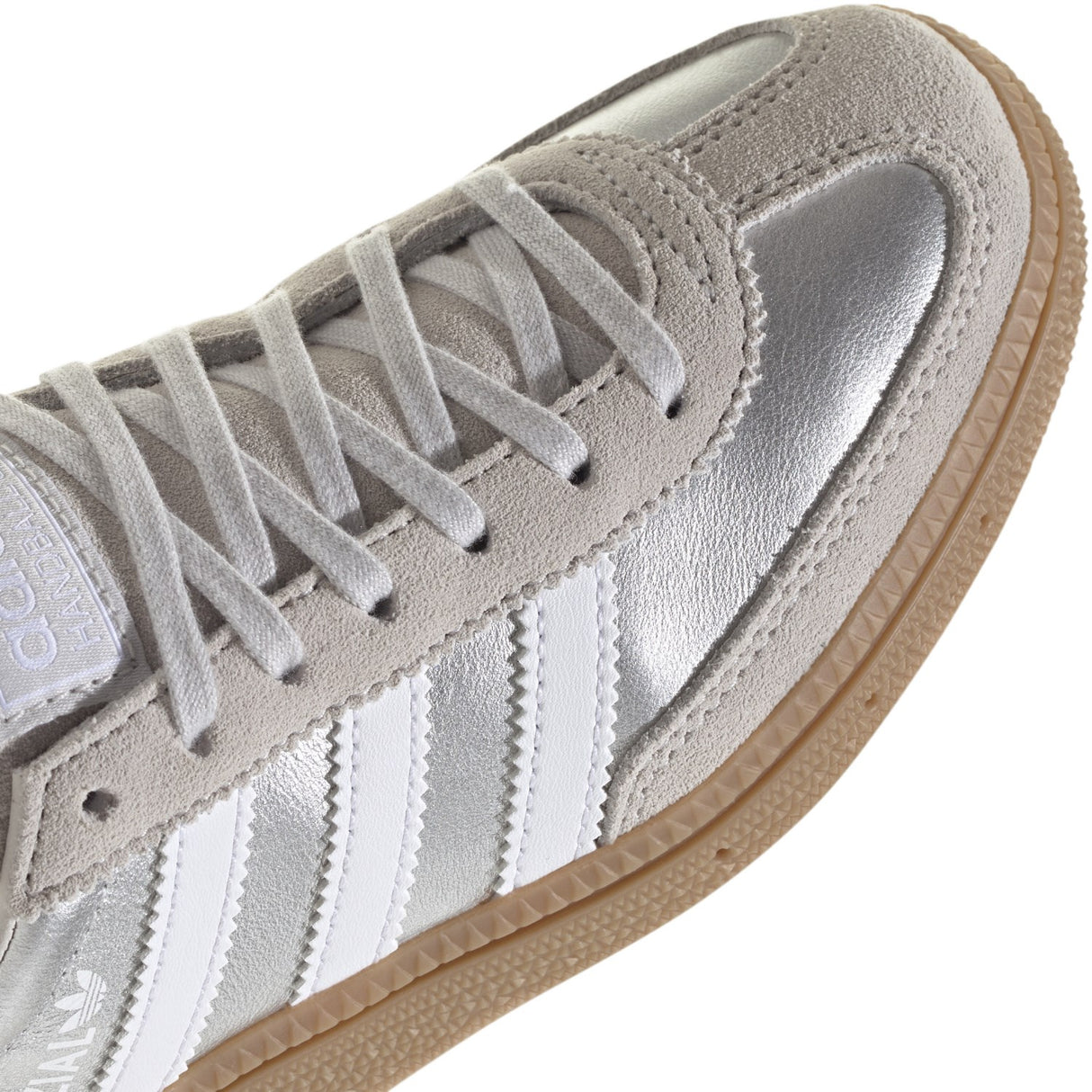 adidas Originals Silver Met. Ftwr White Gum4 Handball Spezial J Sneakers