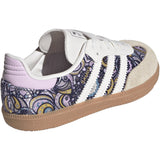 adidas Originals Core White Orchid Fusion Gum 2 Samba Og C Sneakers