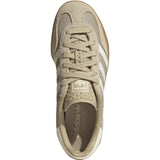 adidas Originals Khaki Three Off White Gold Met. Gazelle Indoor J Sneakers