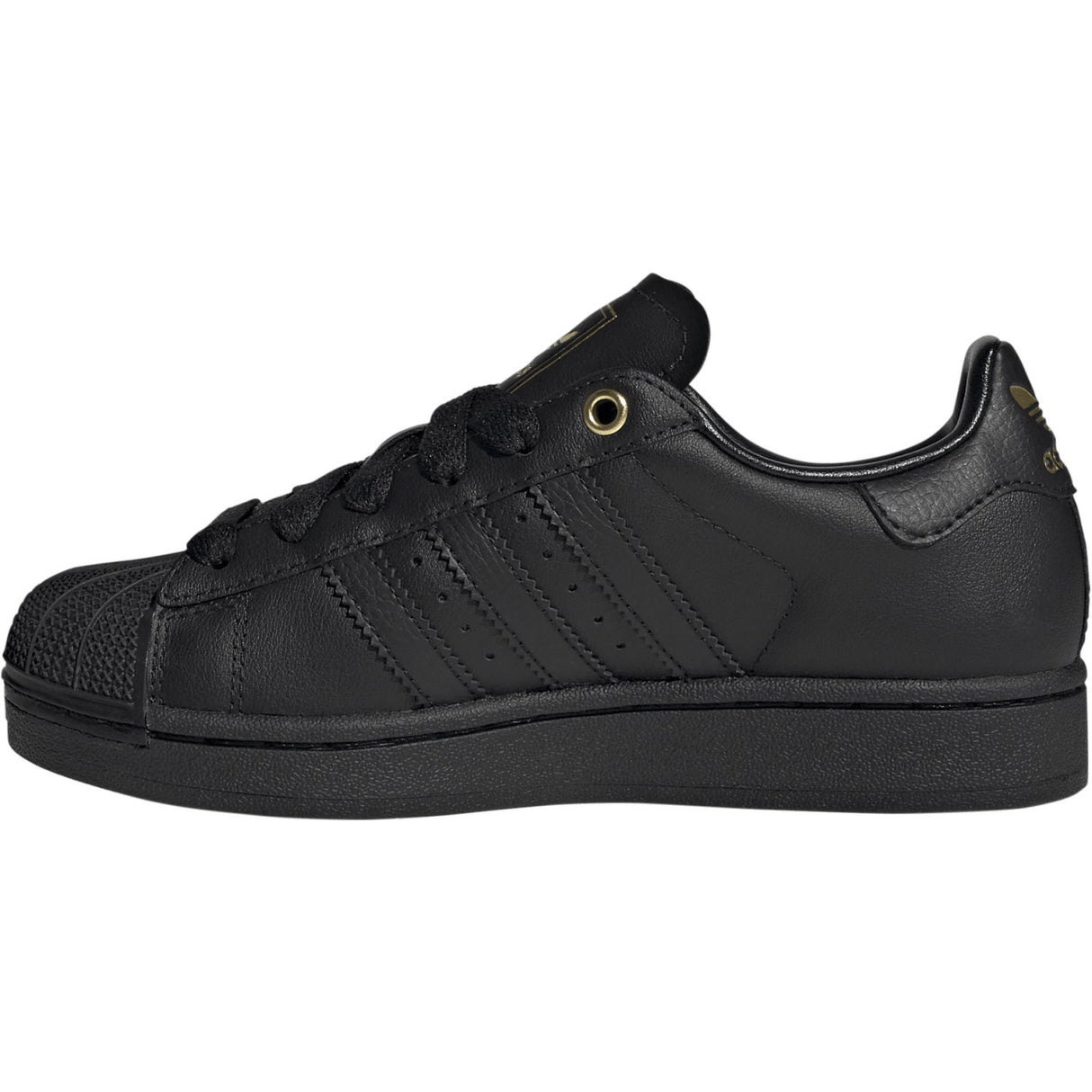 adidas Originals Core Black Core Black Gold Met. Superstar Ii J Sneakers