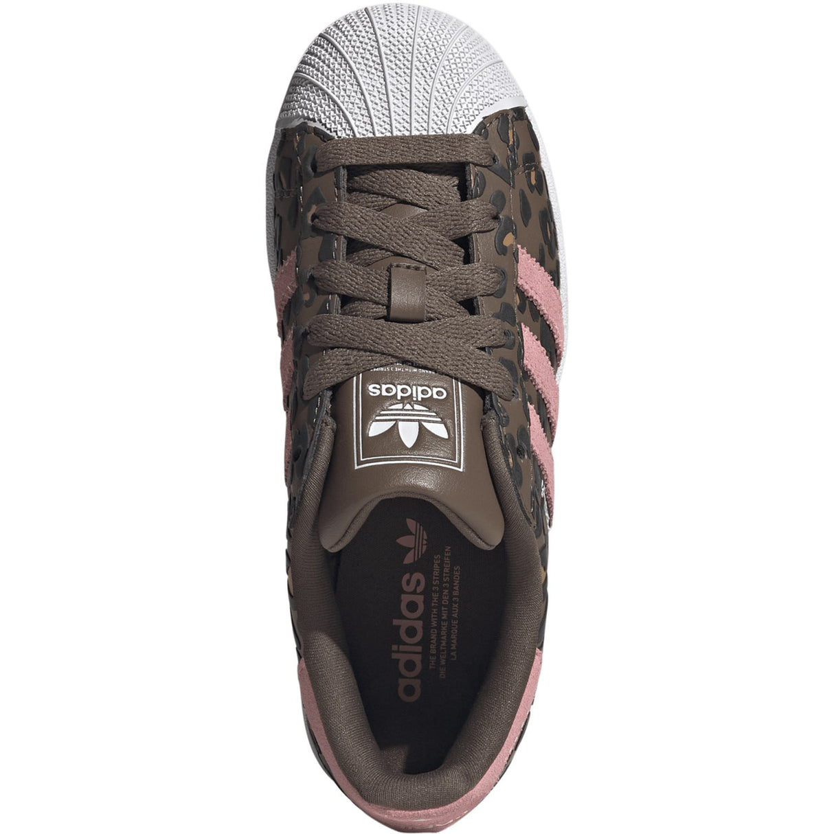 adidas Originals Earth Strata Glow Pink Core Black Superstar Ii J Sneakers