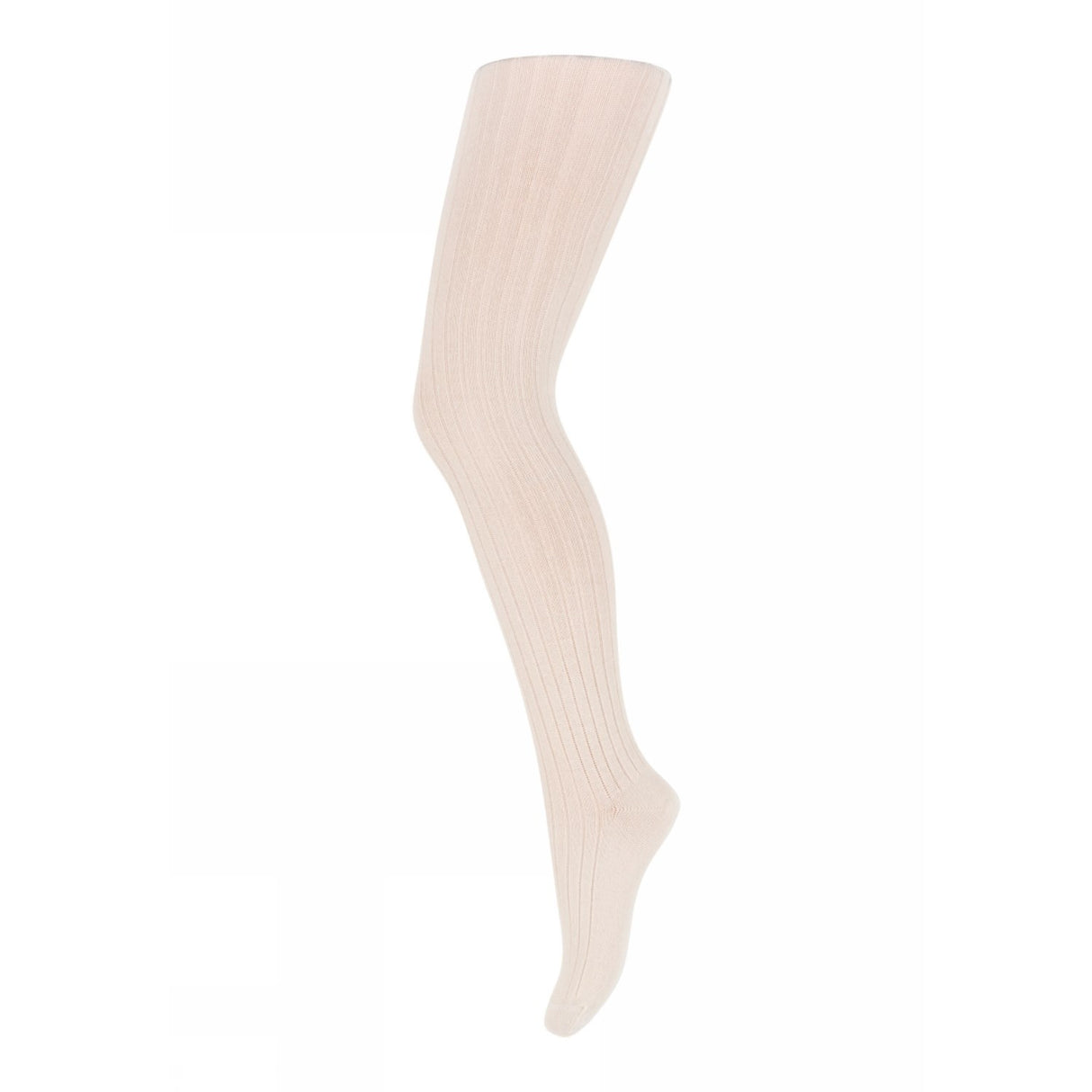 Mp Danmark Wool rib tights Ecru
