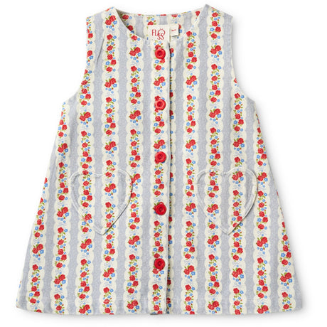 Flöss Blue Air Rose Aria Dress