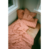 Flöss Berry Gingham Molly Duvet + Pillow Baby