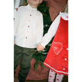 Flöss Poppy Red Carol Dress