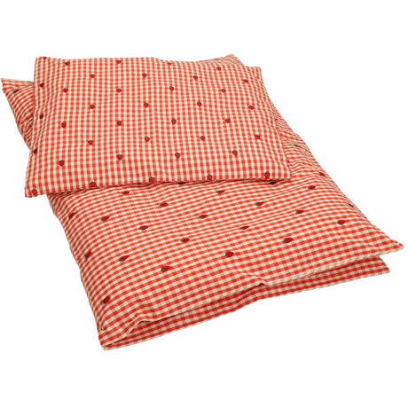 Flöss Berry Gingham Molly Duvet + Pillow Junior