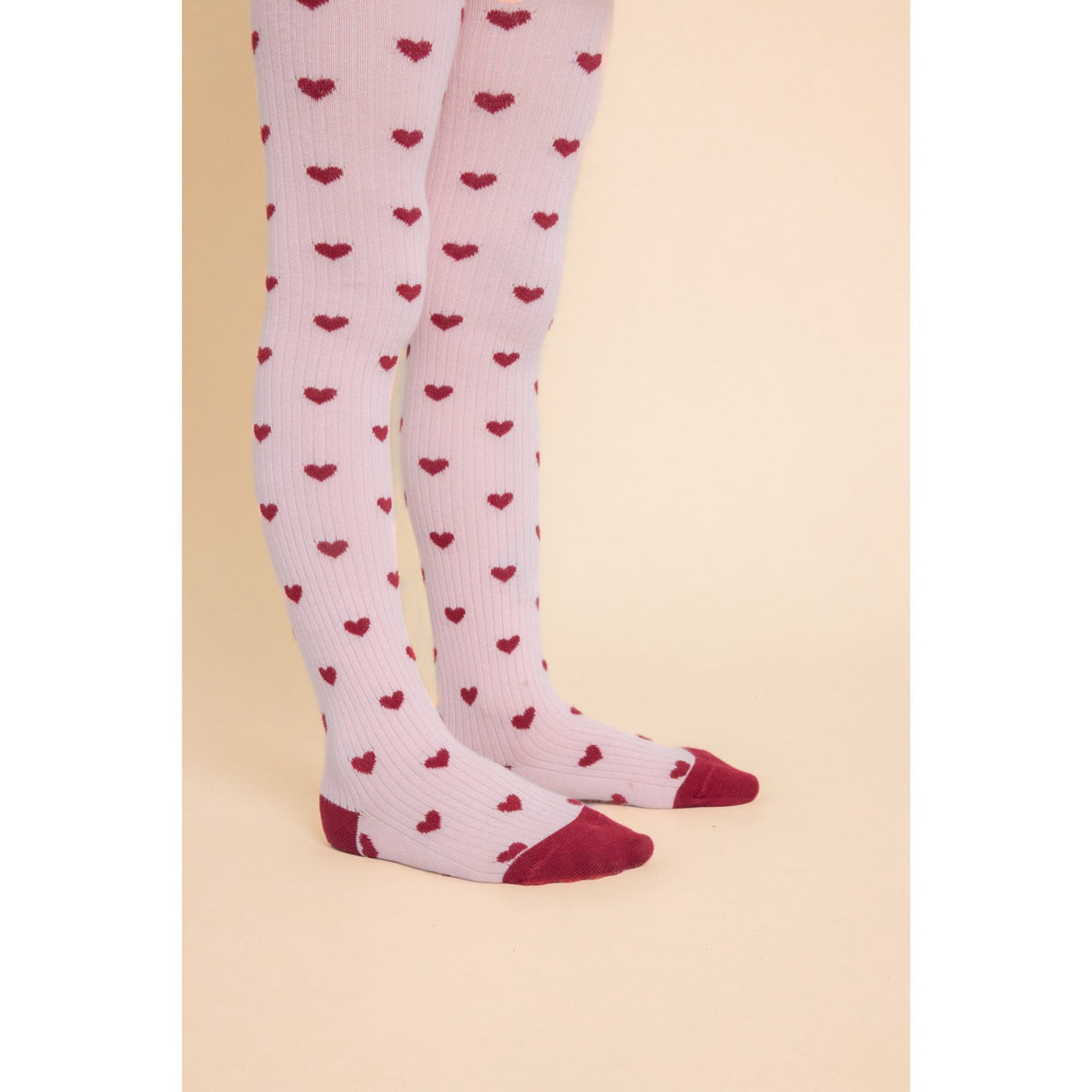 Flöss Cranberry-Pink Glitter 2-Pack Vera Tights 2-Pack