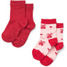 Flöss Red Glitter 2-Pack Vibe Socks 2-Pack