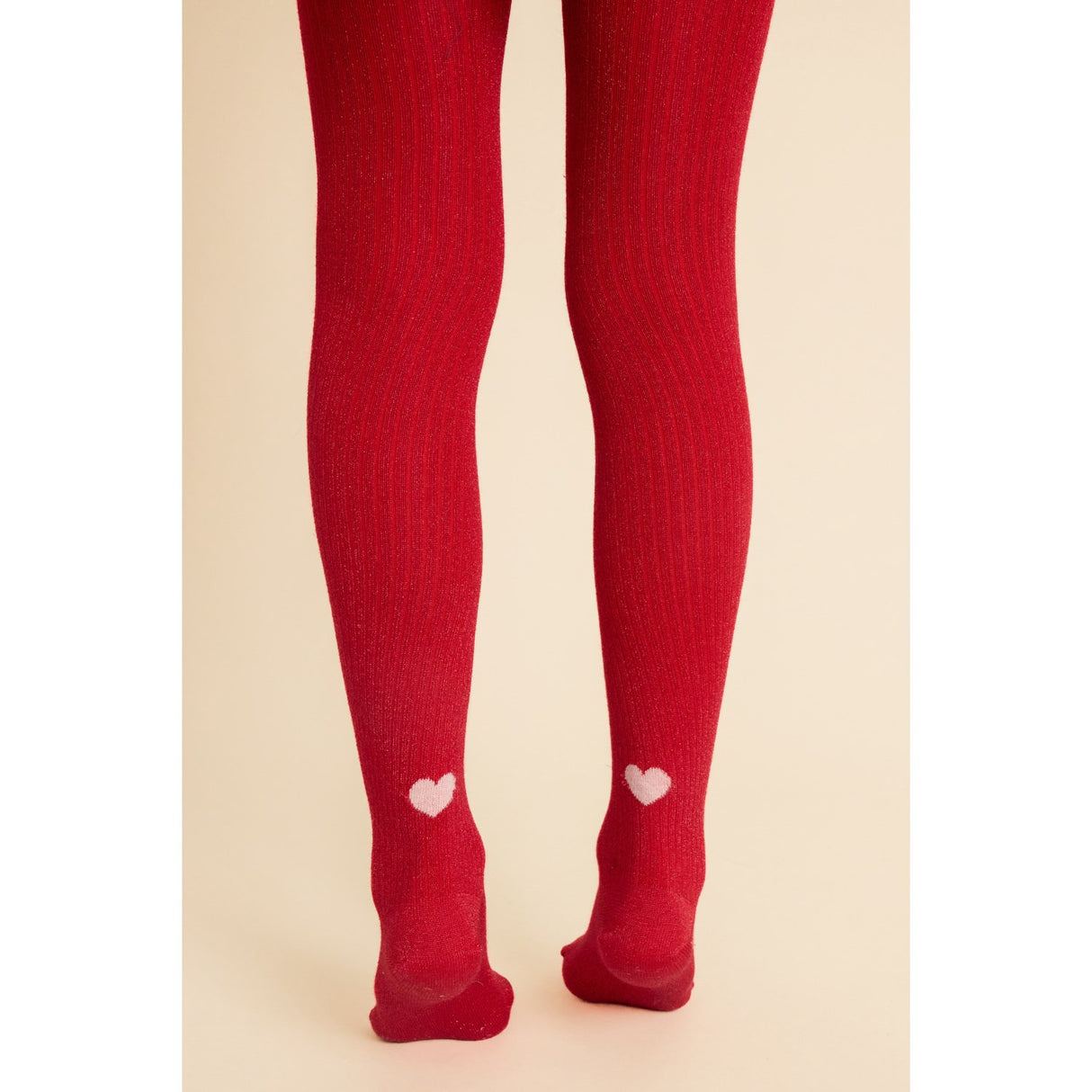 Flöss Pink-Red Glitter 2-Pack Vera Tights 2-Pack