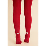 Flöss Pink-Red Glitter 2-Pack Vera Tights 2-Pack