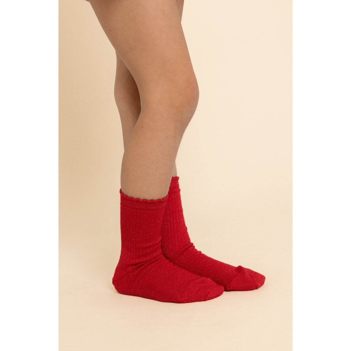 Flöss Red Glitter 2-Pack Vibe Socks 2-Pack