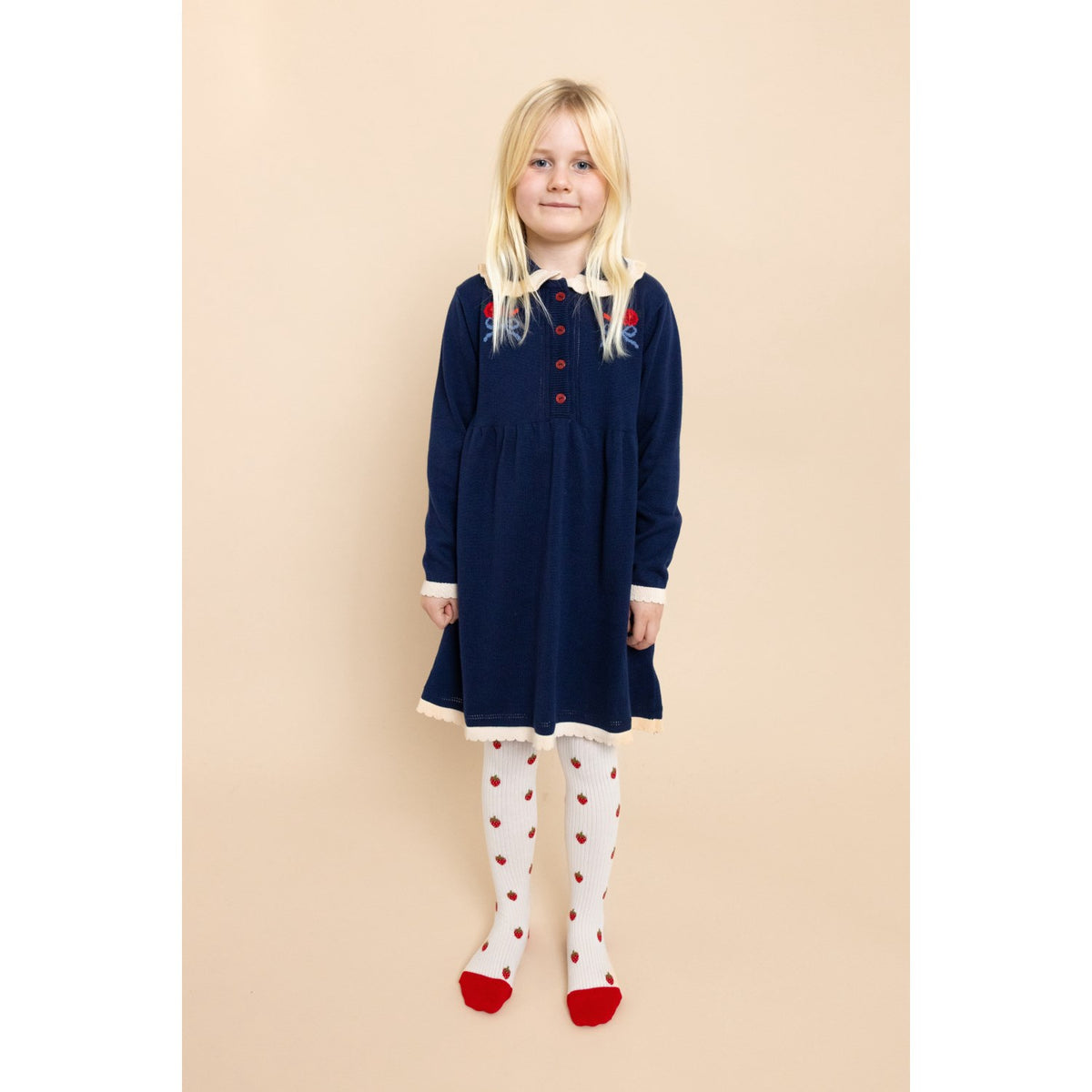 Flöss New Navy Bianca Dress