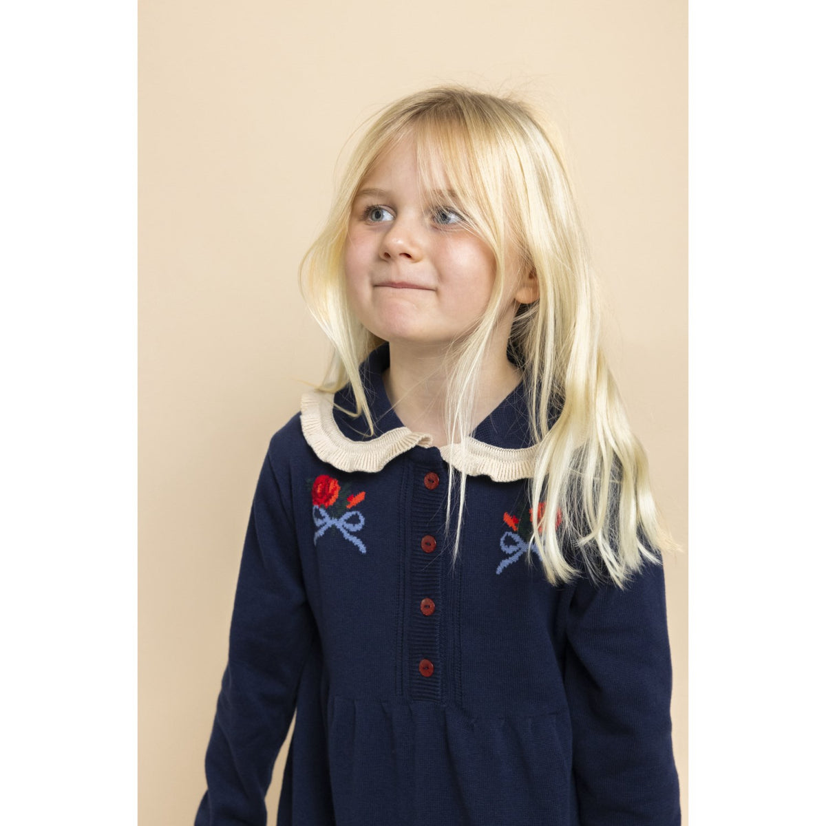 Flöss New Navy Bianca Dress