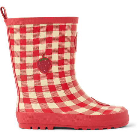 Flöss Berry Gingham Misty Rain Boots