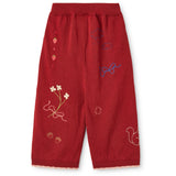 Flöss Dark Cranberry Agnes Pants