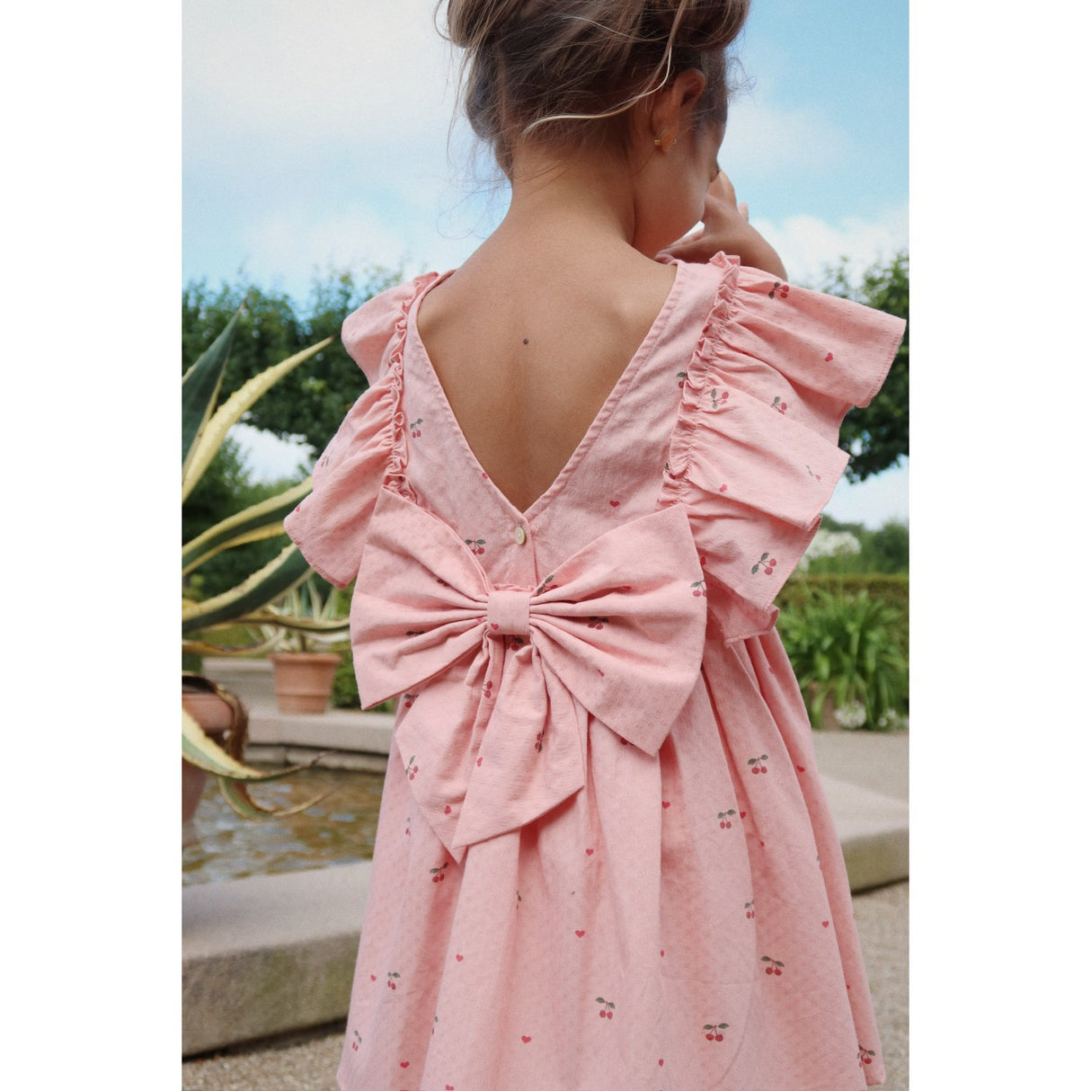 Konges Sløjd Cherry Coeur Evia Frill Dress Gots