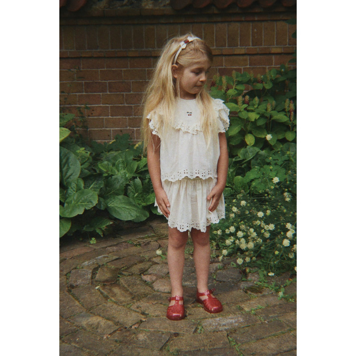 Konges Sløjd Antique White Posey Top