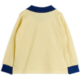 Mini Rodini Yellow Table Tennis Sp Collar Ls Top