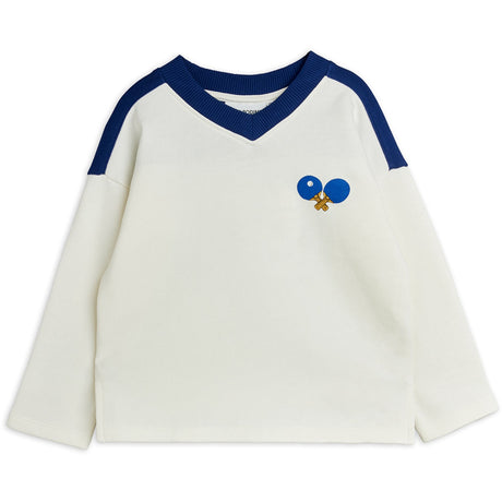 Mini Rodini White Table Tennis Sp Sweatshirt