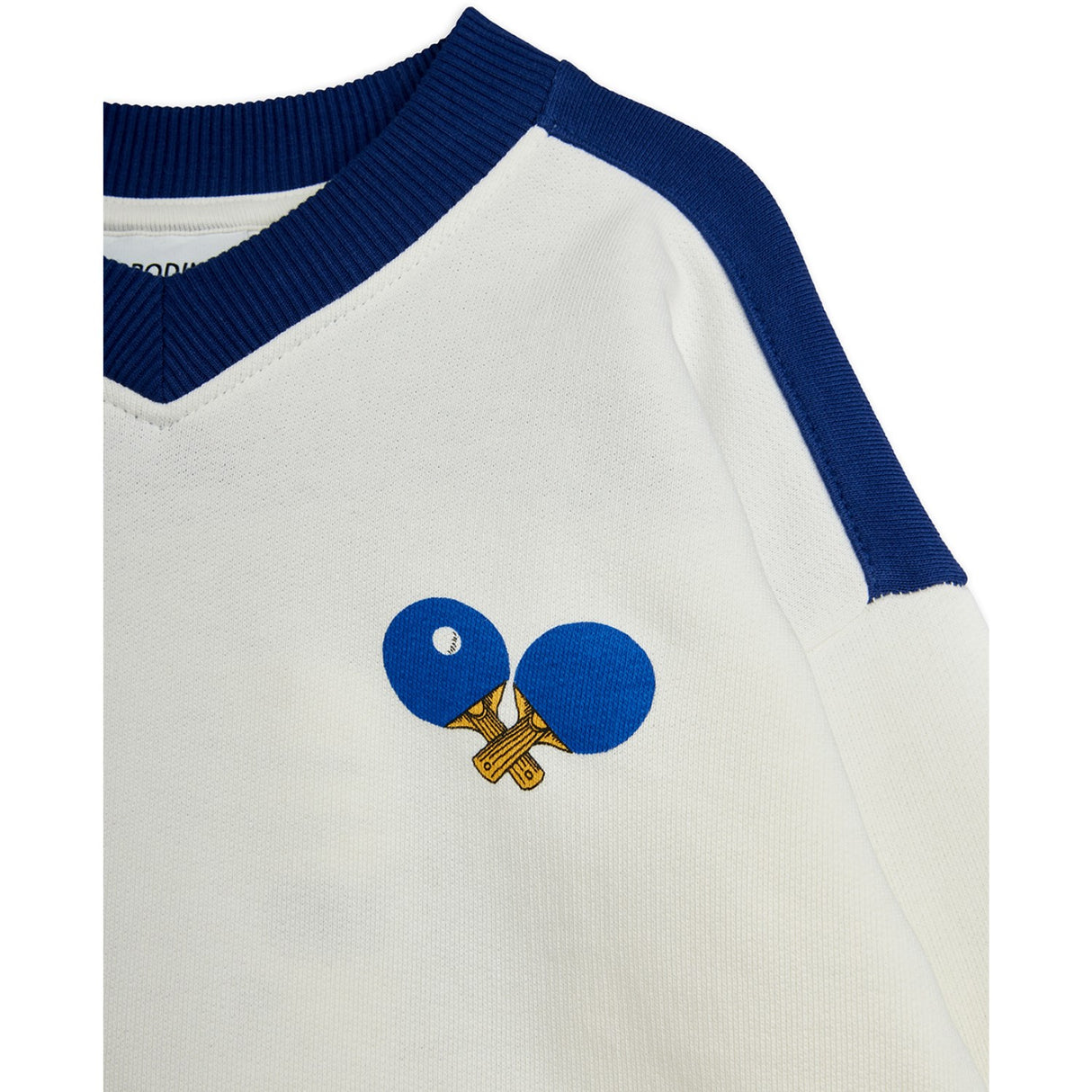 Mini Rodini White Table Tennis Sp Sweatshirt