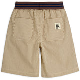 Mini Rodini Brown Poplin Yd Woven Shorts