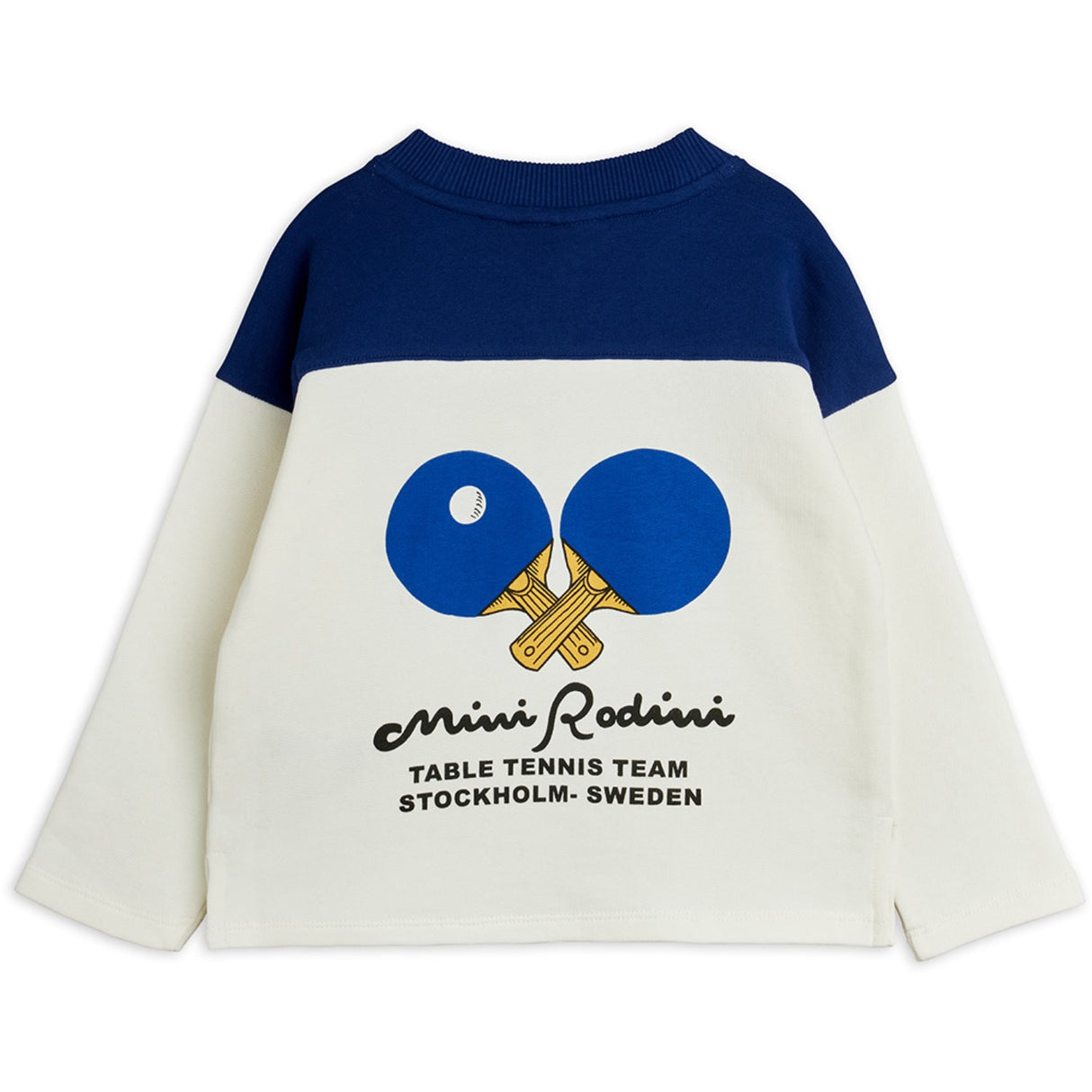 Mini Rodini White Table Tennis Sp Sweatshirt