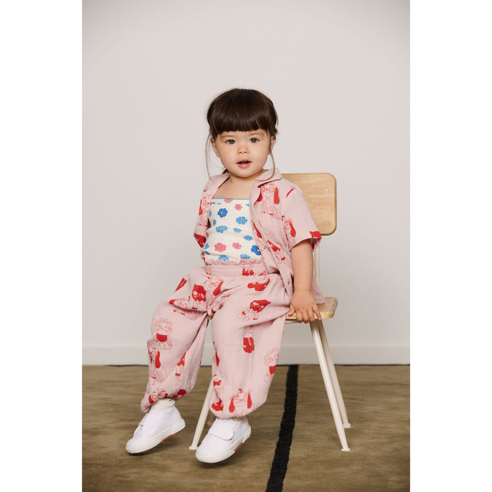 Mini Rodini Set Buy Mini Rodini Pink Minibabies Aop Baby Set