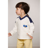 Mini Rodini White Table Tennis Sp Sweatshirt