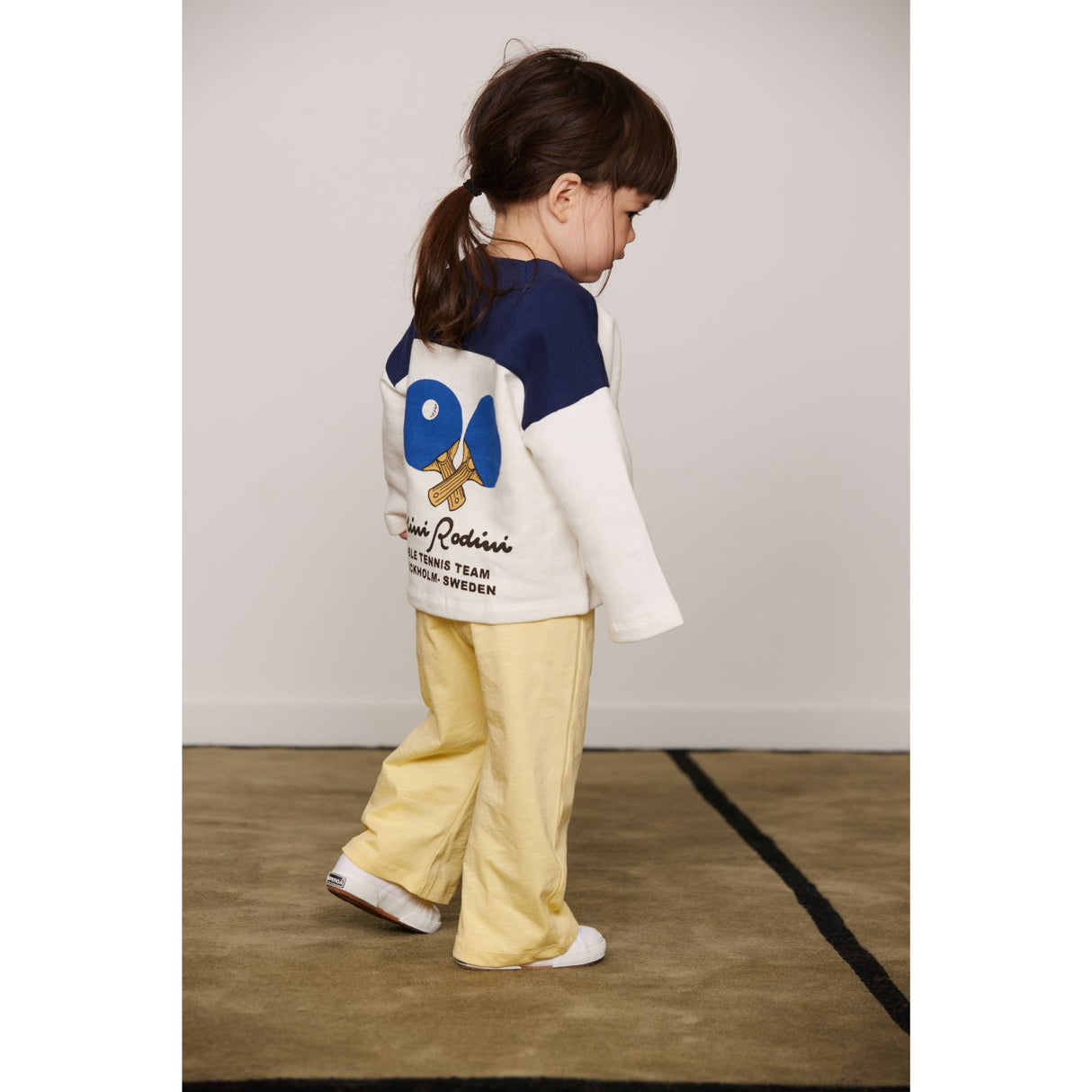Mini Rodini White Table Tennis Sp Sweatshirt
