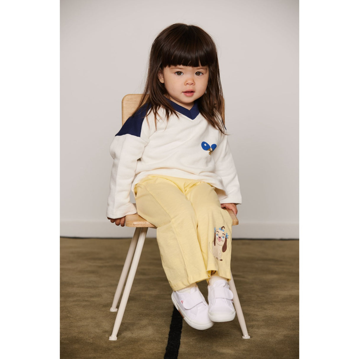Mini Rodini White Table Tennis Sp Sweatshirt