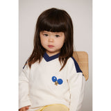 Mini Rodini White Table Tennis Sp Sweatshirt