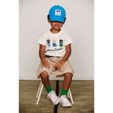 Mini Rodini White Minibabies Sp Ss Tee