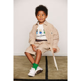 Mini Rodini Brown Poplin Yd Woven Shorts